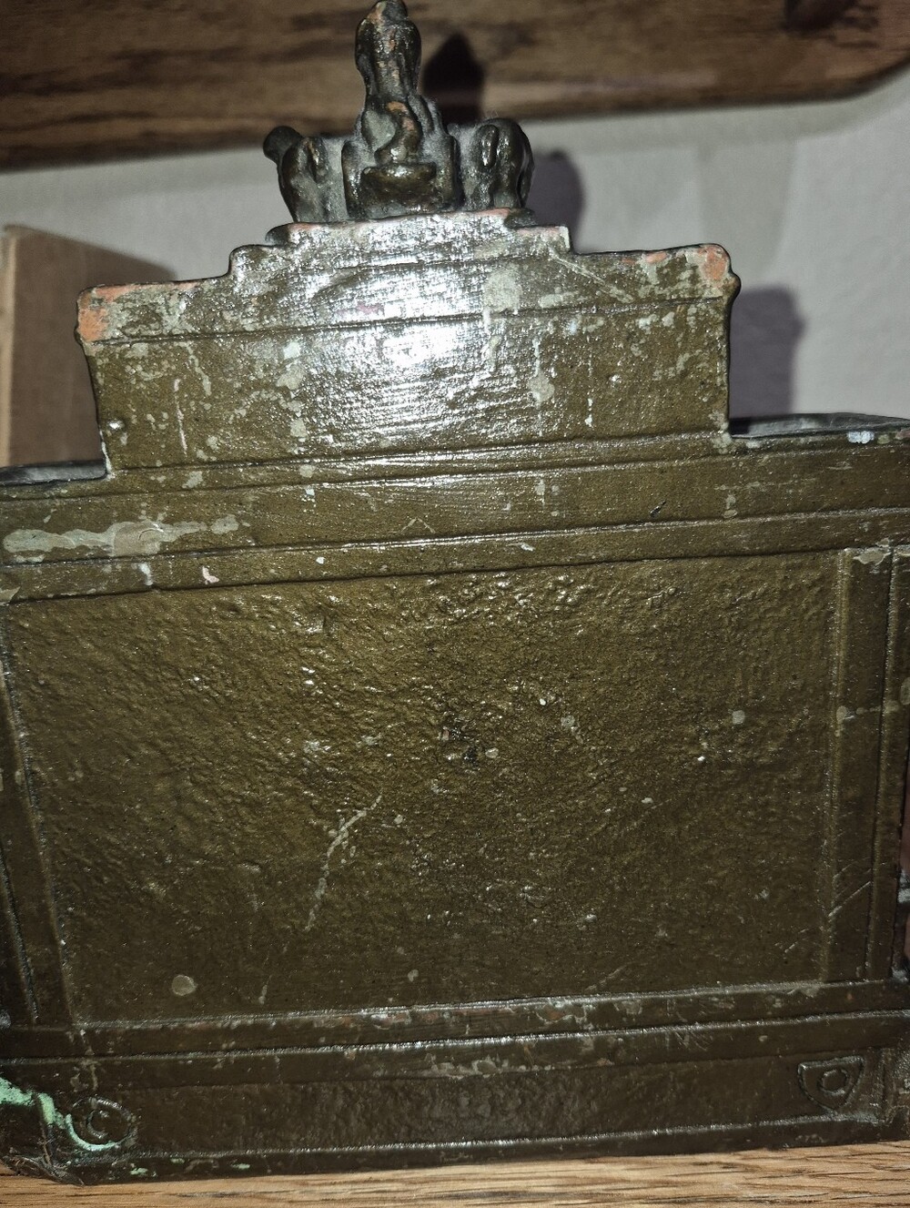 RARE, 1918 Vintage Pair of "Arch of Victory" bronze-clad bookends - Picture 6 of 9